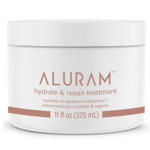 Aluram Hydrate & Repair Hair Treatment, Intense Moisture Infusion, Clean Hydration Boost for All Hair Types,11 Fl Oz