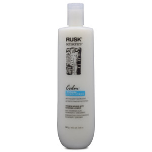 RUSK Sensories Calm Guarana and Ginger Nourishing Conditioner, Nourishes and Detangles all Hair Types, 13.5 fl. oz