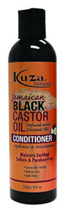 Kuza Jamaican Black Castor Oil Conditioner - Infused with Coconut Oil - for All Hair Types and Color-Treated Hair, 8 fl oz