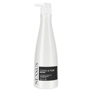 Nexxus Clean and Pure Conditioner With ProteinFusion, Nourished Hair Care, Silicone, Dye, and Paraben Free 13.5 oz