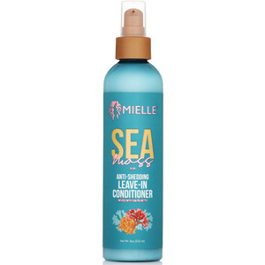 Mielle Organics Sea Moss Anti-Shedding Leave In Conditioner for Curly Hair - Moisturizing Leave In Treatment Spray to Detangle, Style and Refresh Cur