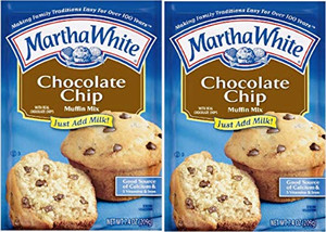 The Marvelous Martha White Muffin Mix (Chocolate Chip) (2 -pack)