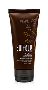 Surface Hair - Curls Moisturizing Conditioner Defines, Adds Shine, and Provides Frizz Free Style Longevity - 2 fl oz