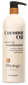 Oliology Nutrient Rich Coconut Oil Conditioner - Restores Vibrancy & Softens Hair | Repairs Damaged Dry Weak Hair | Intensely Hydrates | Botanically