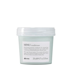 Davines MINU Conditioner, Illuminating Protective Color-Protecting Formula for Colored Hair - Gently Detangles Cosmetic Colored Hair, Making it Soft