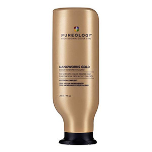 Pureology Nanoworks Gold Conditioner | For Very Dry, Color-Treated Hair | Restores & Strengthens Hair | Sulfate-Free | Vegan | Updated Packaging | 9