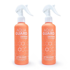 AQUA GUARD After-Swim UV Leave-In Detangler  Quick & Easy Detangling After Every Swim  Paraben & Gluten Free, Vegan, Color Safe, Leaping Bunny Cert