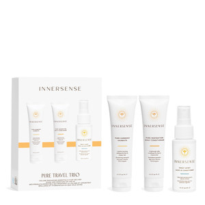 Innersense Organic Beauty - Pure Harmony Travel Hair Trio | Non-Toxic, Cruelty-Free, Clean Haircare (Pure Harmony Hairbath + Conditioner, Sweet Spiri