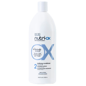 NUTRI-OX Fortifying Conditioner Normal for Thinning Hair | Thicker, Fuller-Looking Hair | Clinically & Dermatologically Tested | Peppermint | Color-S