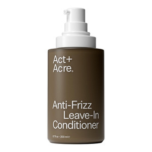 ACT+ ACRE Cold Processed 2% Squalene Anti-Frizz Leave In Conditioner - Deeply Nourishing Formula - Lightweight and Non-Greasy - Protects Against Dama