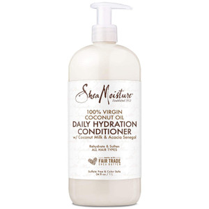 Shea Moisture Moisturizing Conditioner Coconut Oil Daily Hydration, Made with Real Coconut Oil, 34 Fl Ounce