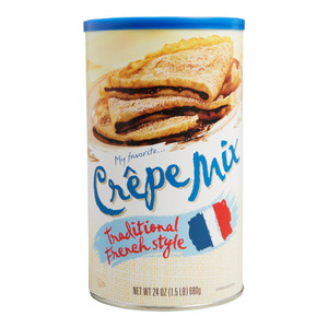 My Favorite Crepe Mix Traditional French Style - Quick Pantry Staples for Crepe Maker - Gourmet French Crepes Mix with Unbleached Wheat Flour & Nonfa