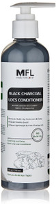 Made For Locs Black Charcoal Conditioner | Dreadlocks/Locs Detox Charcoal Conditioner | 8 oz