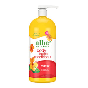 Alba Botanica Body Builder Conditioner, Mango, 32 Oz