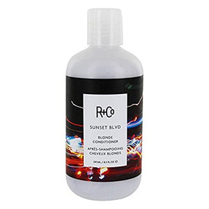 R+Co Sunset Blvd Blonde Conditioner | Daily Brightening + Combats Brassiness + Hydrating | Vegan + Cruelty-Free | 8.5 Oz