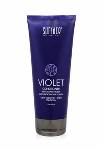 Surface Hair Pure Blonde Violet Conditioner: Purple Conditioner for Blonde Hair, Moisturizing Conditioner Eliminates Brassy Yellow Tones- Lightens Bl