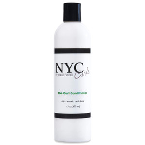 NYC Curls The Curl Conditioner | Daily, Leave-in, & Deep Conditioner for Curly, Coily, & Wavy Hair | 3 products in one | Silicone Free & Vegan | 12 F