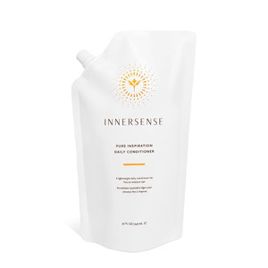 INNERSENSE Organic Beauty - Natural Pure Inspiration Daily Conditioner | Non-Toxic, Cruelty-Free, Clean Haircare (32 oz Refill Pouch)