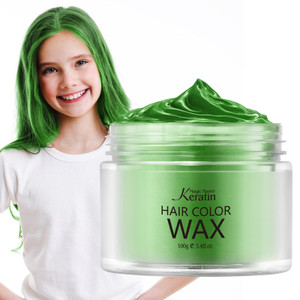 Temporary Hair Color Wax,Hair Color Dye for Color Treated Hair Natural Styling Instant Kids Mud Cream Gel 3.4 Fl Oz Girl Gifts,Party,Cosplay, Child(E
