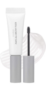 Rom&nd Han All Brow Fixer | Clear, Long-Lasting Eyebrow Gel for Natural Hold & Matte Finish | Non-Crunchy, Flake-Free