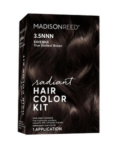 Madison Reed Radiant Hair Color Kit - 3.5NNN Darkest Brown-Black (Ravenna Brown), 100% Gray Hair Coverage Permanent Hair Dye for Resistant Grays | PP