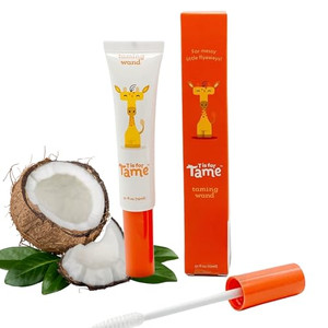 T is for Tame - Hair Taming Cream Wand for Flyaways, Frizz - Natural & Vegan Kids Hair Care Styling Wand - Slick Back Smoothing Hair Stick for Baby &