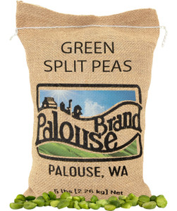 Palouse Brand Certified Glyphosate Residue Free Green Split Peas | Mader Family Grown | 5 LBS | Palouse Brand | Non-GMO | Kosher