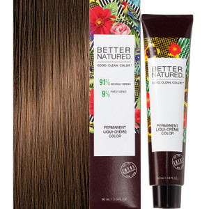 Better Natured Permanent 7WB Medium Warm Beige Blonde Hair Color Dye - Naturally-derived, Vegan & 100% Gray Coverage that Lasts up to 8 Weeks