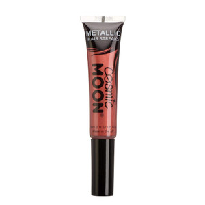 Metallic Hair Color Streaks | Cosmic Moon 0.50fl oz - Red | Temorary Wash Out Hair Dye
