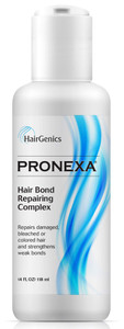 Hairgenics Pronexa Hair Bonder Bond Repairing Complex and Conditioner for Damaged and Treated Hair. 4 FL OZ Provides 8 full treatments.