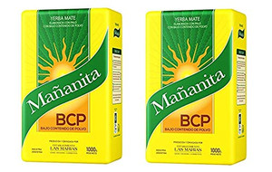 Mananita BCP Yerba Mate 1 kg (2.2lbs) - 2Pack