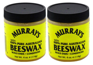 Murrays Beeswax 4 Ounce Jar (2 Pack)
