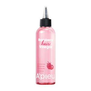 APIEU Raspberry Hair Vinegar Rinse - Scalp Clean & Detox for Oily and Itchy Scalp, Buildup & Dandruff Scalp Treatment, pH-Balancing for Fresh and Sh