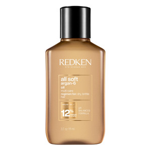Redken All Soft Argan-6 Oil Treatment For Dry Hair - Deeply Conditions Hair, Adds Softness and Shine With Argan Oil