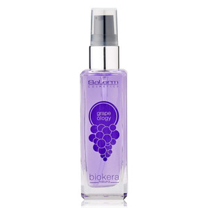 SALERM - Grape Seed Oil - Salerm Grapeology Biokera Natura - 60 ml - Split Ends Repair - Hydrating Serum for Dry and Damaged Hair - Antioxidant - for