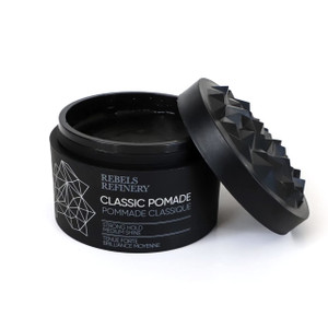 REBELS REFINERY Classic Pomade for Men  Strong Hold and Medium Shine  3.5 Oz.