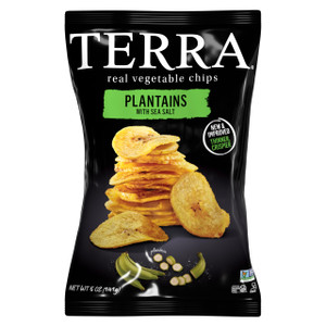Terra Plantains Real Sea Salt Vegetable Chips 5 oz