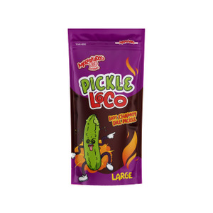 Marranadas Enchilados Pickle Loco Chamoy Chili Dill Pickles | Spicy & Sour Mexican Snack | Crunchy Vegan Treat |Chamoy Dill Pickles, Pepinillos con C