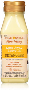Creme Of Nature Pure Honey Detangler 8 Ounce Leave-In (236ml) (3 Pack)