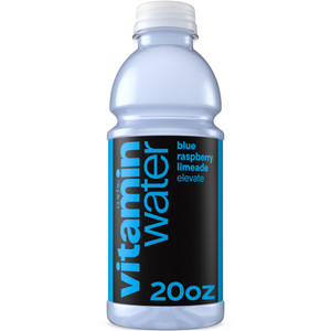 vitaminwater elevate blue raspberry limeade 20oz