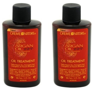 Creme Of Nature Argan Oil Treatment 3 Ounce (88ml) (2 Pack)