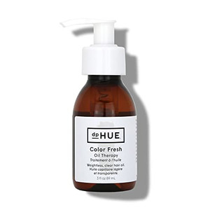 dpHUE Color Fresh Oil Therapy, 3 fl oz - Blend of Argan Oil, Liquid Shea Butter & Vitamins A & E for All Hair Colors & Types - Won't Tint or Dull Hai
