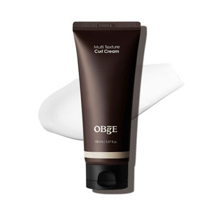 OBgE Multi Texture Curl Cream (5.1fl oz) - Hair Styling Cream for Natural Looking Curls, Frizz Control, Moisturizing, and Shine. Lasting Hold.