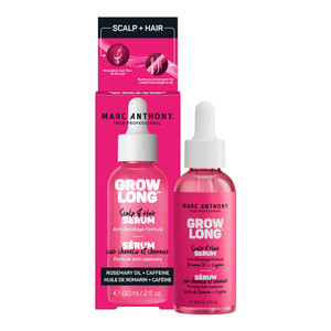 Marc Anthony Grow Long Scalp & Hair Serum - Anti-Breakage Formula Nourish, Strengthen & Hydrate Scalp & Hair Follicles - Natural Shine & Fuller-Looki