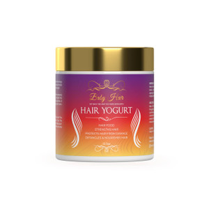 Baby Hair Hair Yogurt  Deep Moisture & Growth Mask for Dry, Damaged Hair  New 13.5oz Jar with Seal  Naturally-Derived with Biotin, Shea Butter, Ar