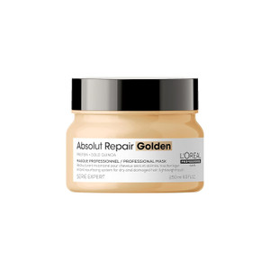L'Oréal Professionnel Paris Absolut Repair Golden Mask - Repairs Damage & Provides Shine For Fine to Medium, Dry, & Damaged Hair