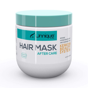 UNNIQUE KBS Hydrating Hair Mask - Ultimate Deep Conditioning Hair Treatment Masque with Argan oil, Repair Dry, Damaged, & Frizzy Hair 16.9 FL OZ
