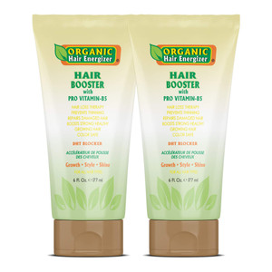 Hair Growth Booster Anti-Aging Serum B5-Vitamin Treatment (2 Pack) 6 oz - Non Sulfate Formula - for Color Treated Hair - Premium Thinning Solution -