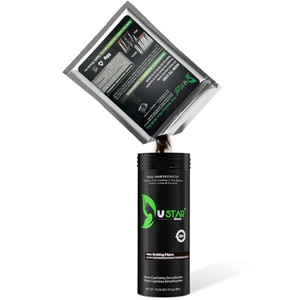 USTAR Hair Building Fibers Refill Bag 50 Gram (Dark Brown)