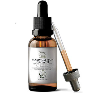 Maximum Slim Noa's Choice ORGANIC Ayurvedic Hair Growth Formula for FULLER, Longer, Thicker, Healthier Hair. Revive your Hair and Scalp TODAY! Best T
